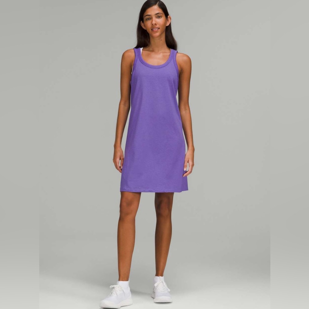 Awesome Lululemon Classic-Fit Cotton-Blend
Scoop Dress